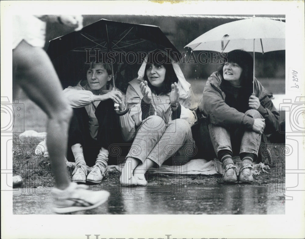 1986 Press Photo Boston Marathon - Historic Images