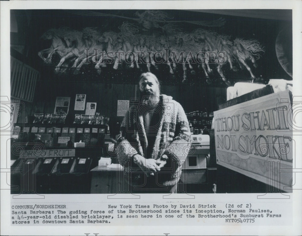 1975 Press Photo Brotherhood of the Sun - RSG39935 - Historic Images