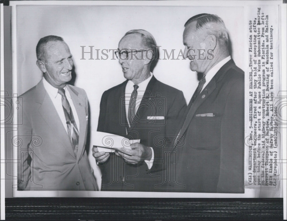 1960 House Public Works Subcommittee Hearing - Historic Images