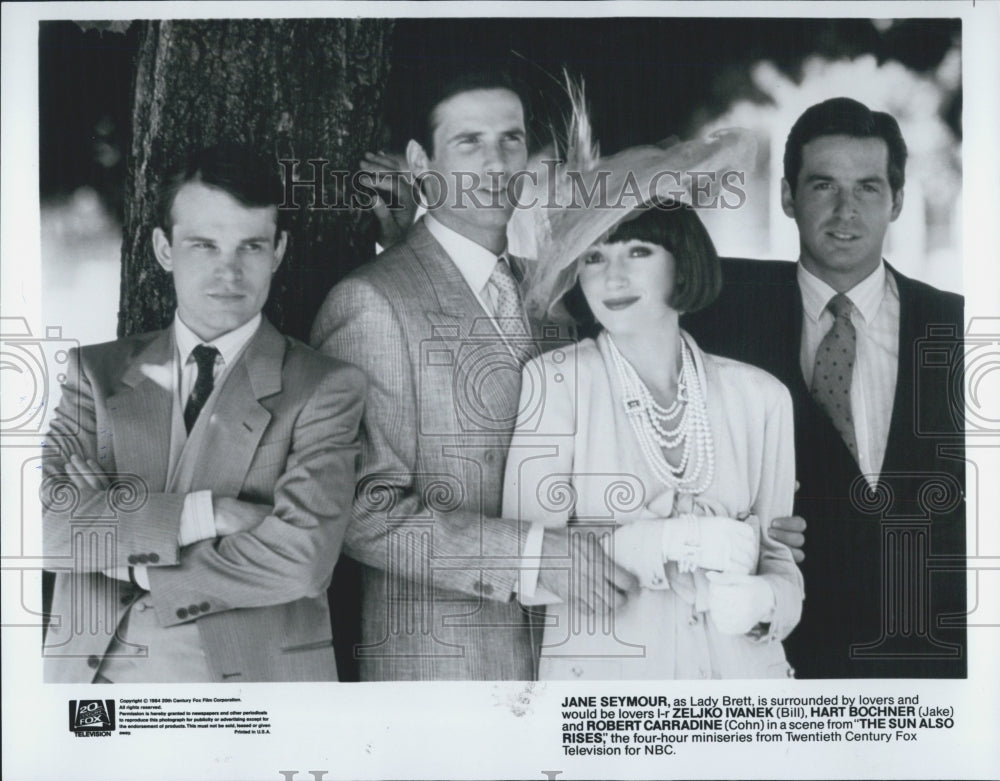 1986 Press Photo NBC&#39;s &quot;The Sun Also Rises&quot; - Historic Images