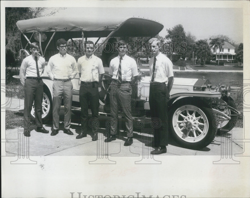 1968 Press Photo of the People&#39;s Choice at Tarpon Springs Car Show - Historic Images