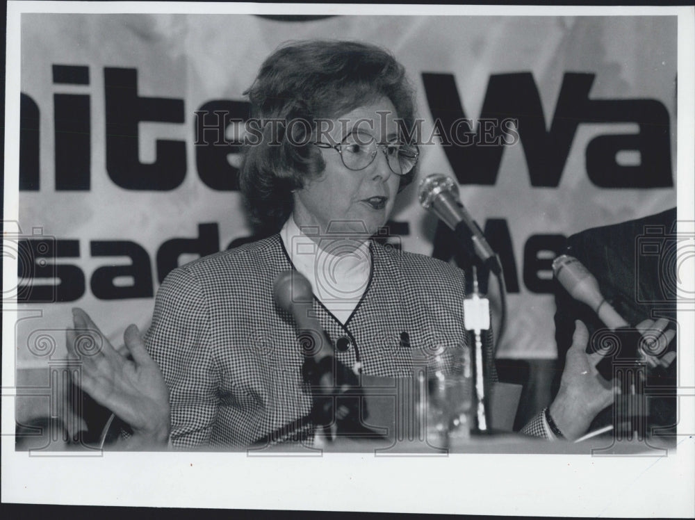 1993 Press Photo United Way/Crusade of Mercy - Historic Images