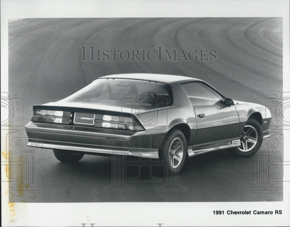 1991 Press Photo Chevrolet Camaro RS - Historic Images