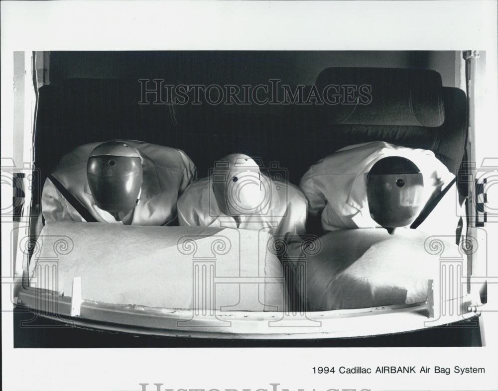 1994 Press Photo Cadillac Airbank Air Bag System - Historic Images