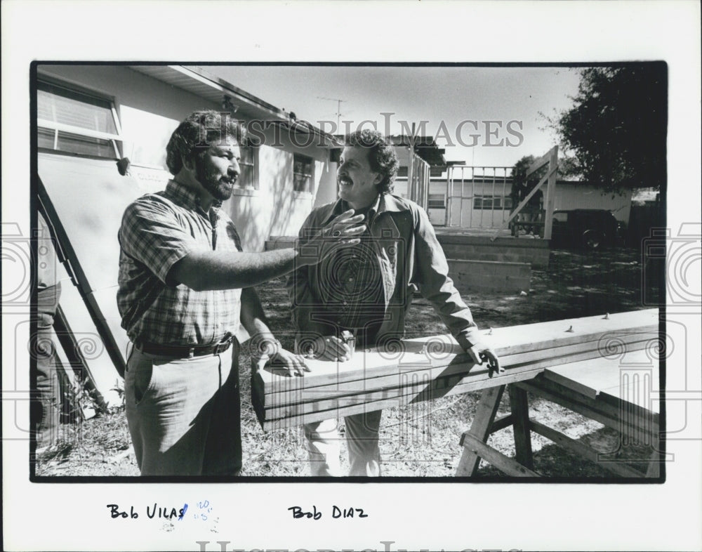 1986 Press Photo Bob Vial &quot;This Old House&quot; - Historic Images