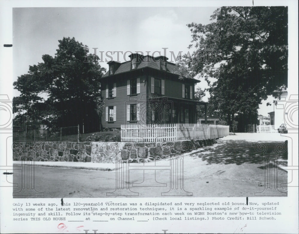 1980 Press Photo &quot;This Old House&quot; - Historic Images