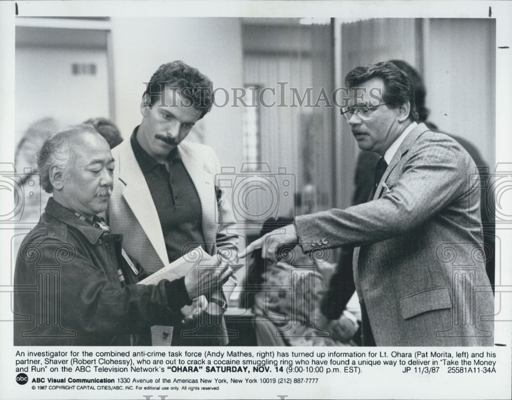 1987 Press Photo ABC&#39;s &quot;O&#39;Hara&quot; - Historic Images