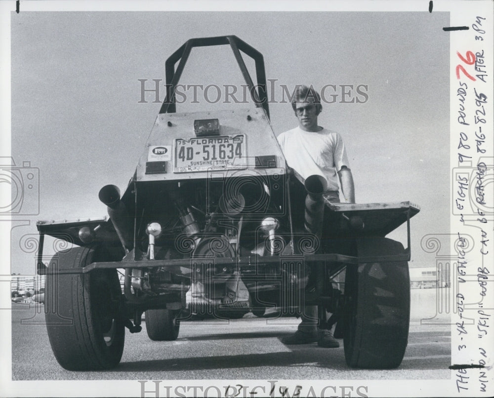 1977 Winton Skip Webb With Road Rocket Automobile - Historic Images