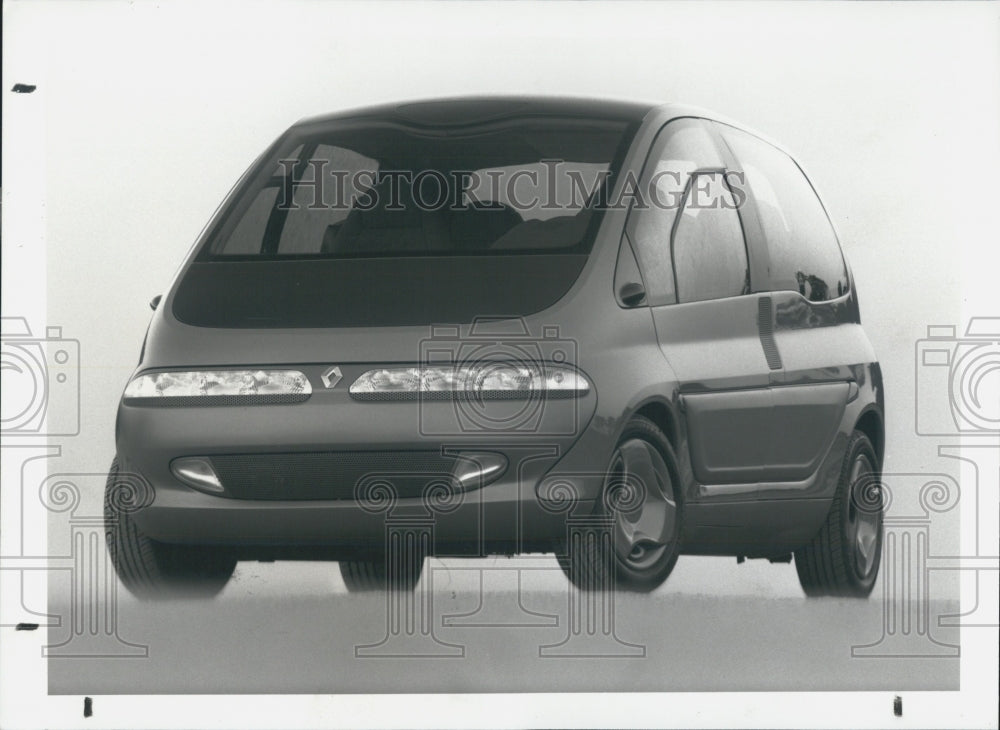 1991 Press Photo French Automakers Renault Scenic Model Automobile - Historic Images