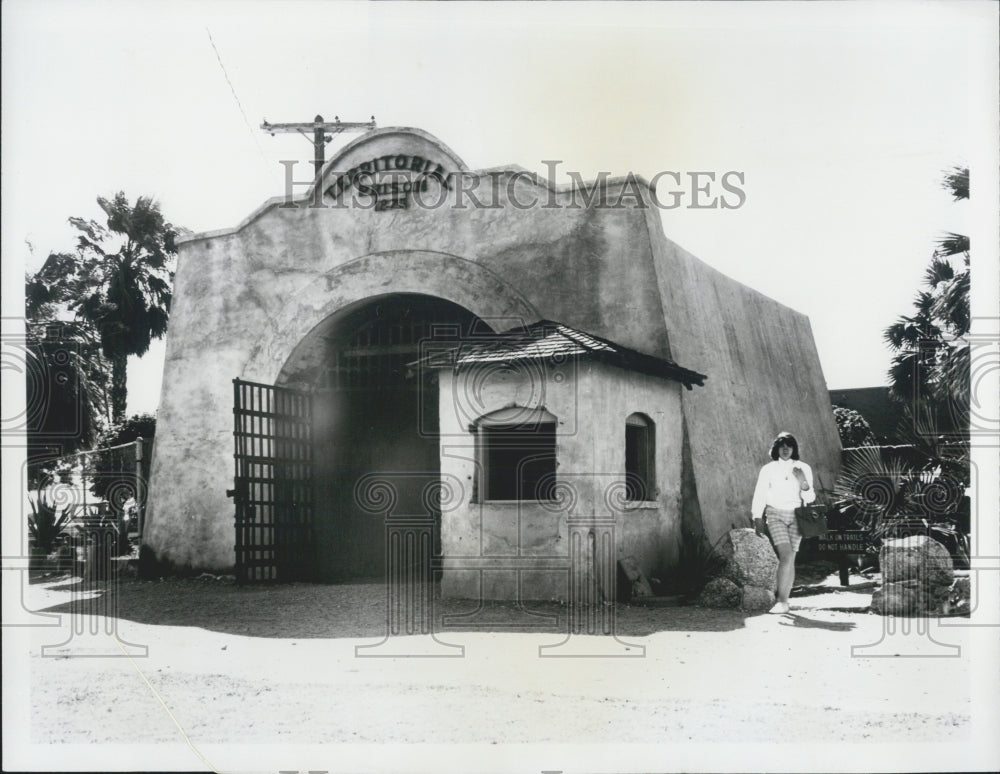 1965 Dread of old west outlaws was grim Yums Territorial Prison. - Historic Images