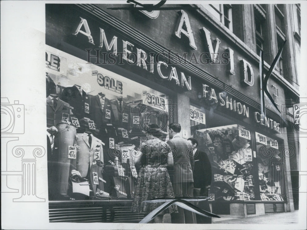 1960 Press Photo American fashion centre - Historic Images