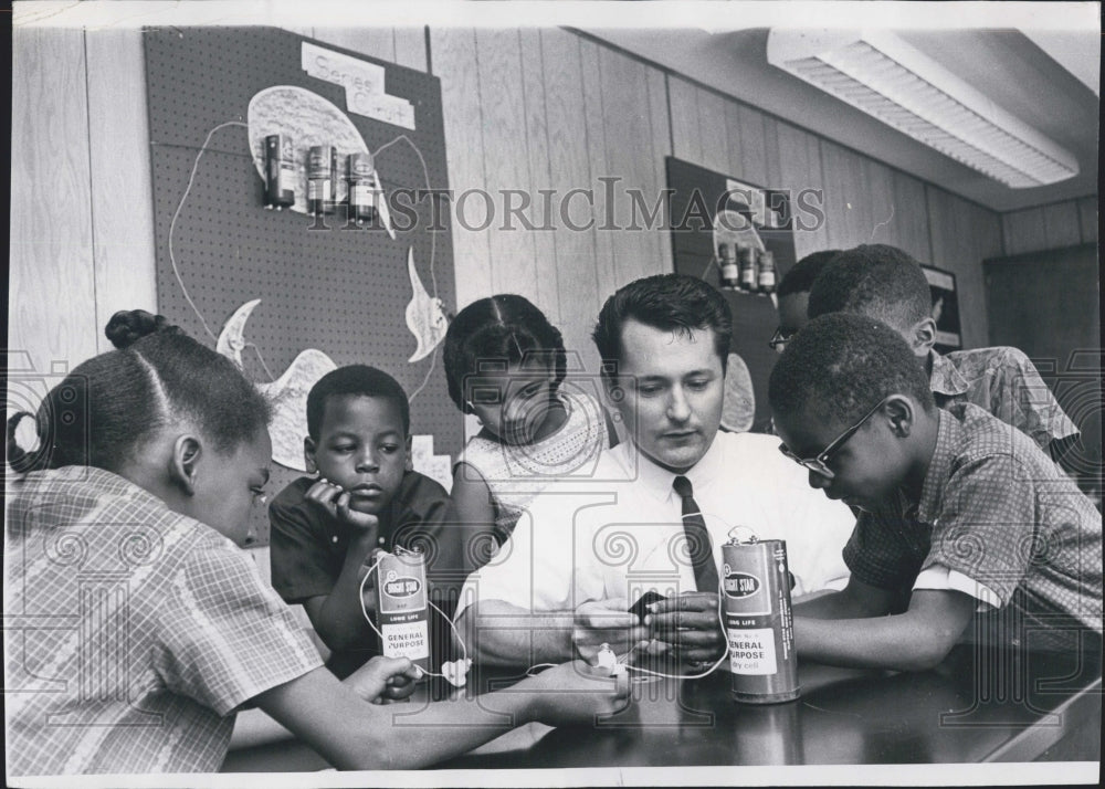 1967 THOMAS KEATING, THE SCIENCE TEACHER - Historic Images