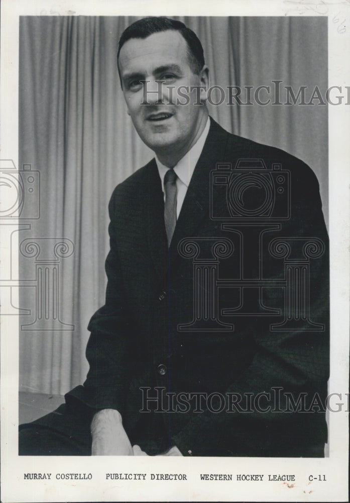 1986 Press Photo MURRY COSTELLO - Historic Images