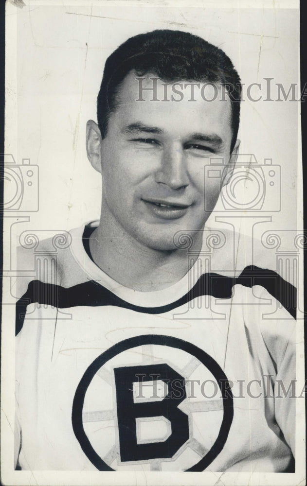 1967 Boston Bruins Teddy Green, Hockey - Historic Images