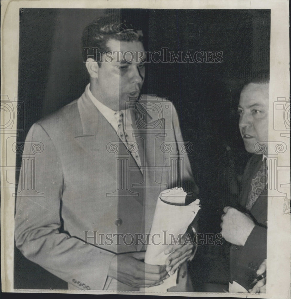 1953 Press Photo El Caribe Dominican Republic Newspaper - Historic Images