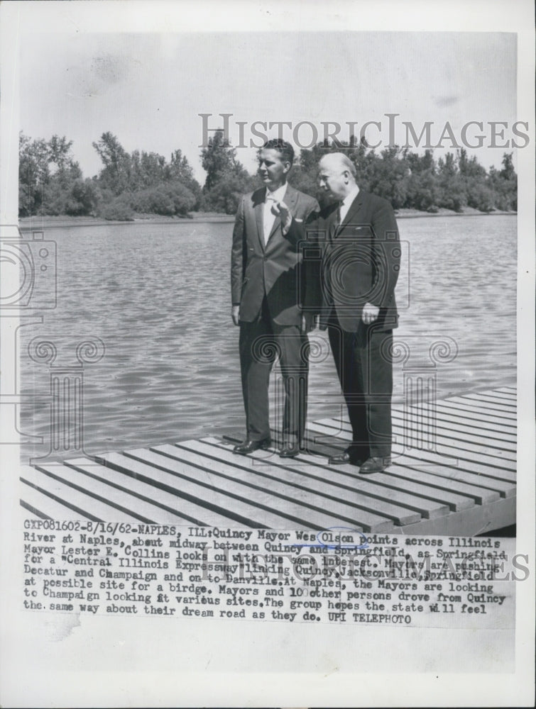 1962 Quincy Mayor Olson - Historic Images