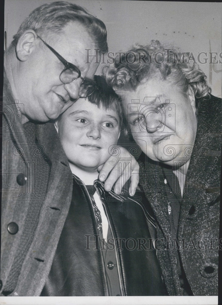 1962 Press Photo Missing Child Richard Opromdek Found - RSG41561 - Historic Images