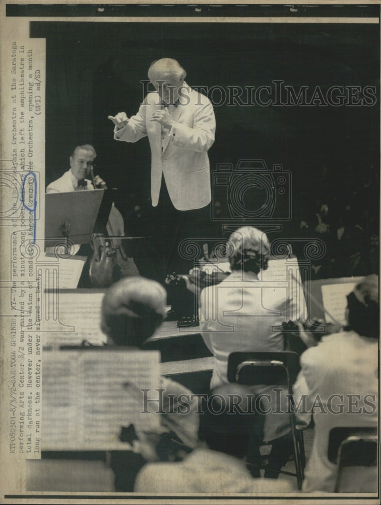 1972 Eugene Ormandy Conductor - Historic Images