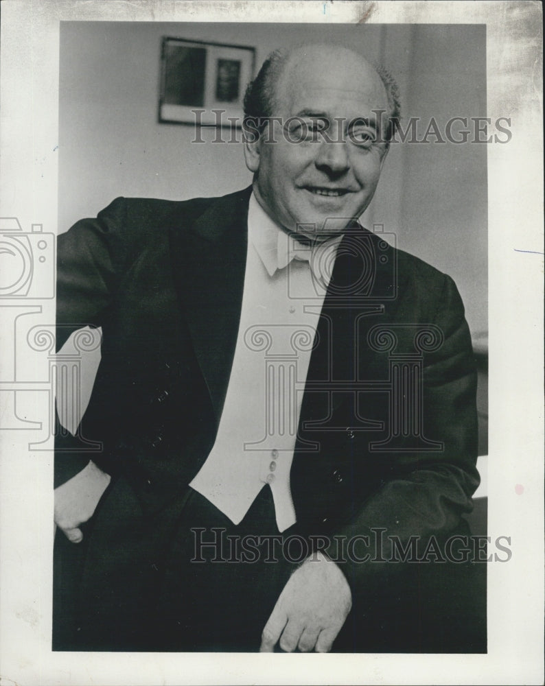 1971 Press Photo Eugene Ormandy Conductor - Historic Images