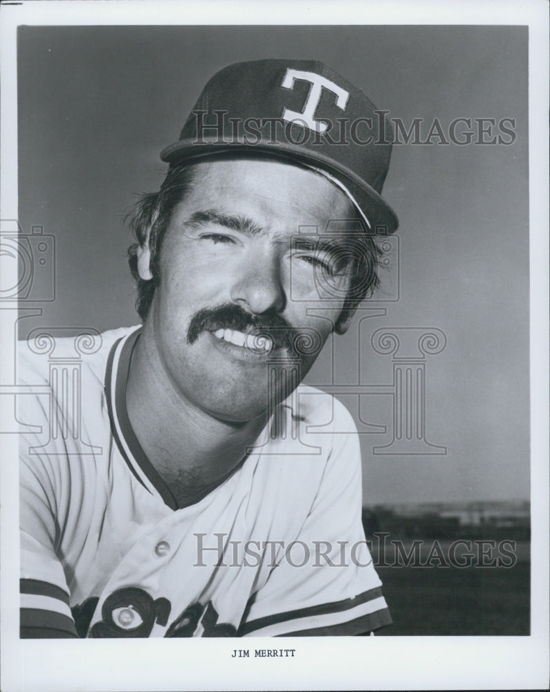 1975 Texas Ranger Jim Merritt - Historic Images