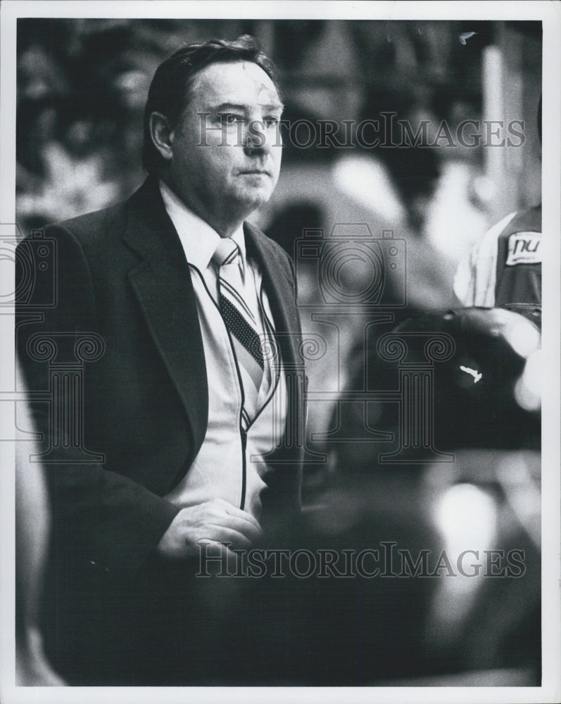 1981 Press Photo COACH- FLAMEN - Historic Images