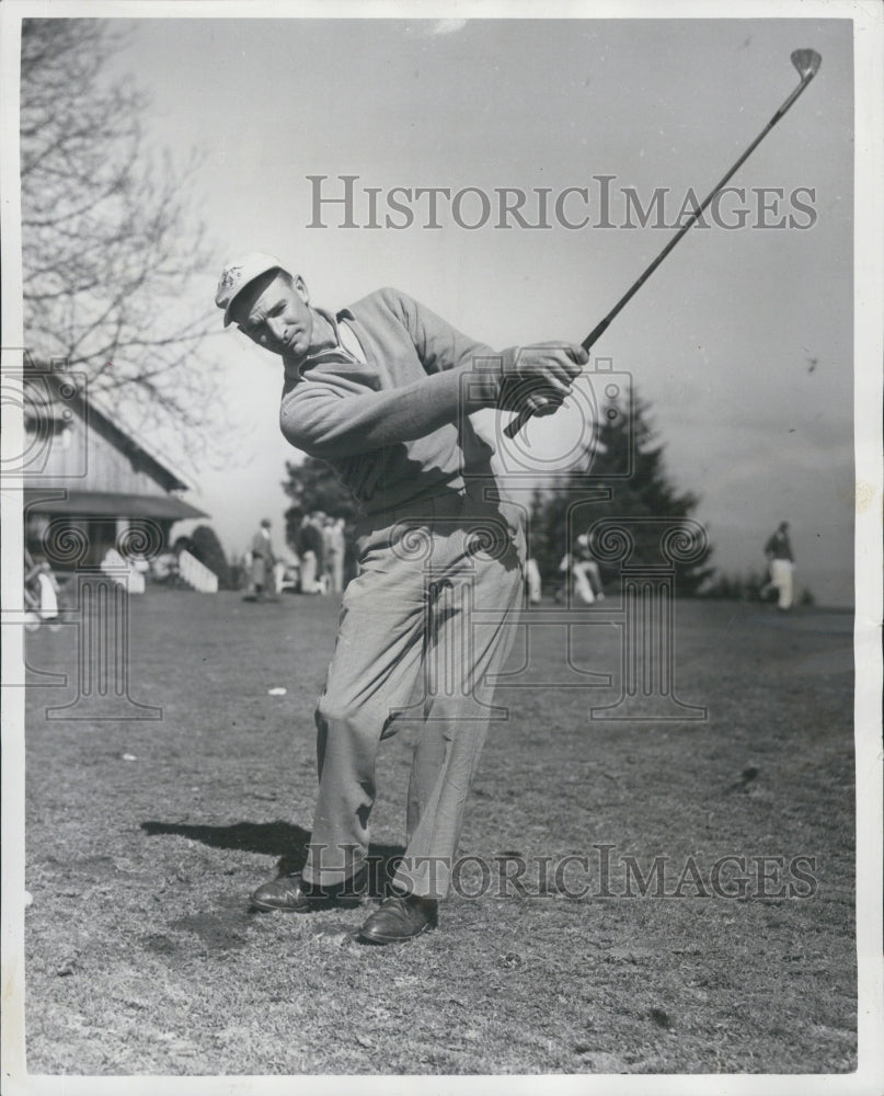 1956 Golfer George Puetz - Historic Images