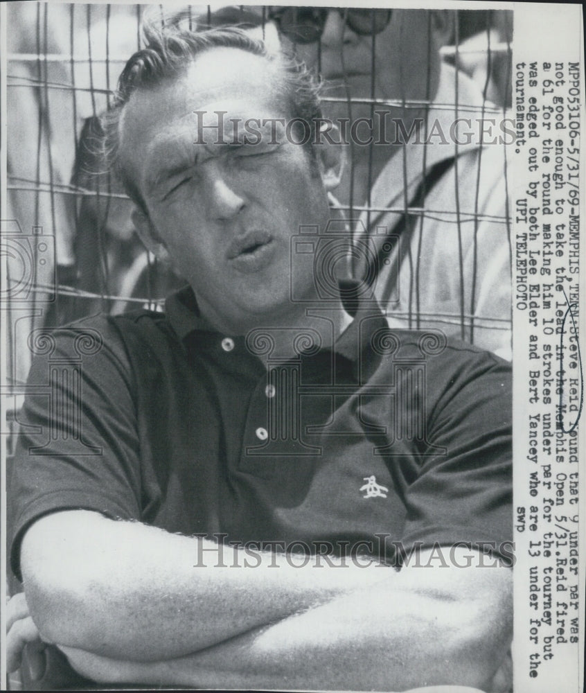 1969 Steve Reid,golfer at Memphis Open Tourney - Historic Images