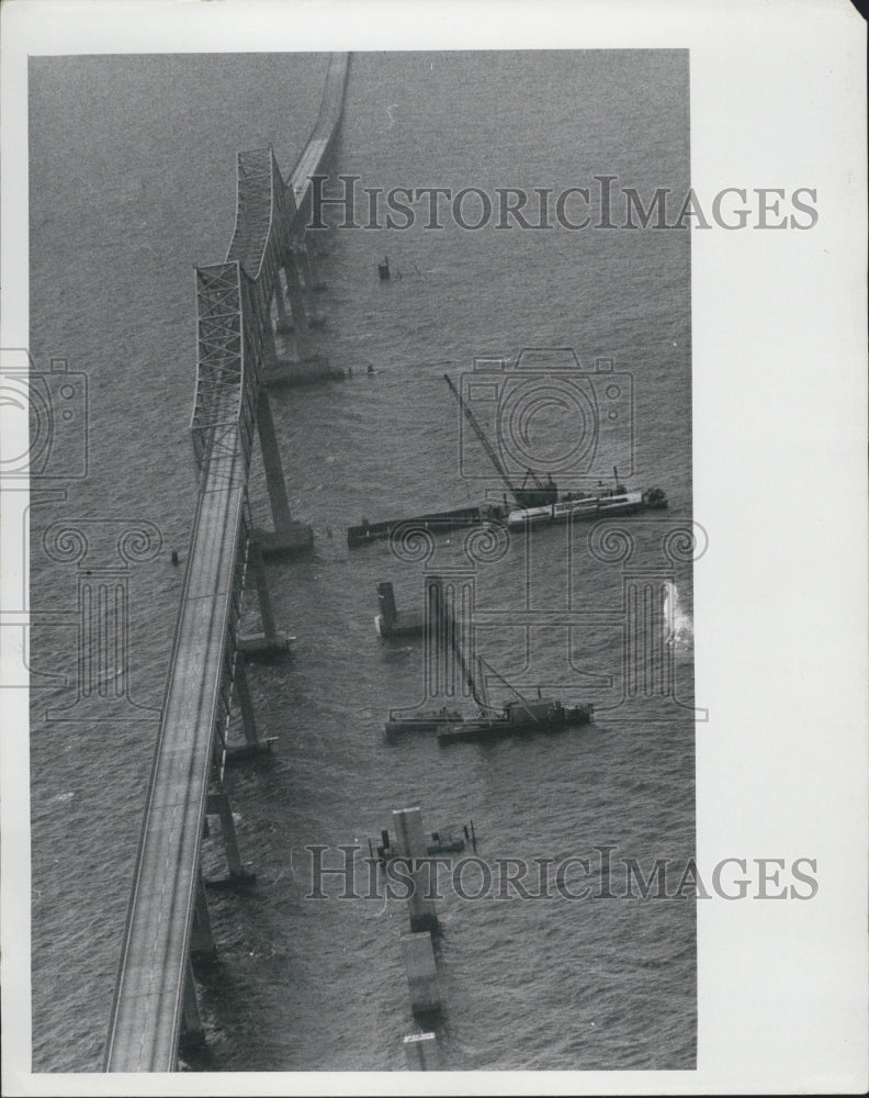 1967 Bridge Aerial view - Historic Images