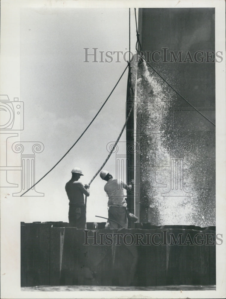 1967  Sunshine Skyway Bridge Construction - Historic Images
