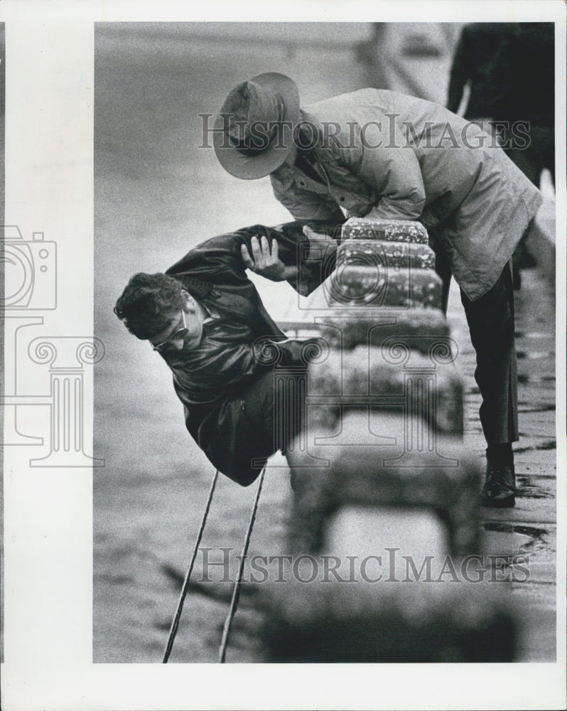 1983 Press Photo Sunshine Skyway Bridge Accident - Historic Images