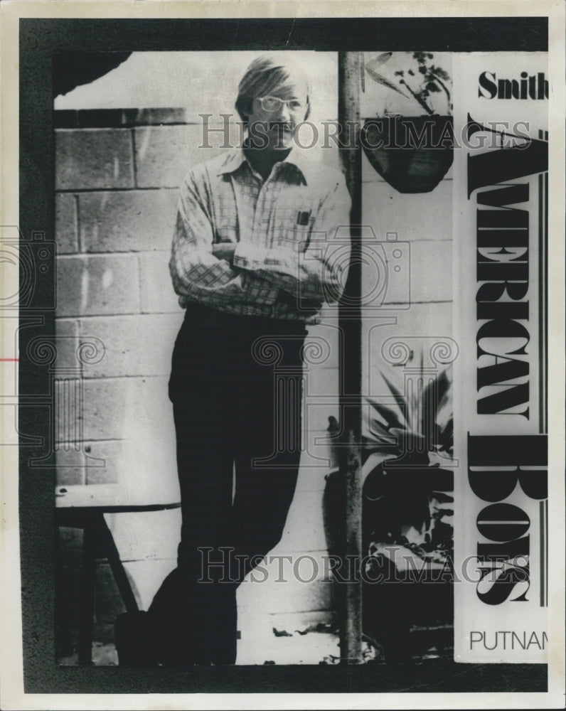 1975 Steven Phillip Smith Author of &quot;American Boys&quot; - Historic Images