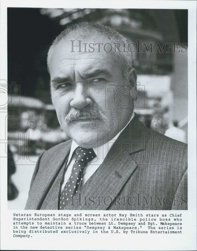 Press Photo European actor Ray Smith - Historic Images