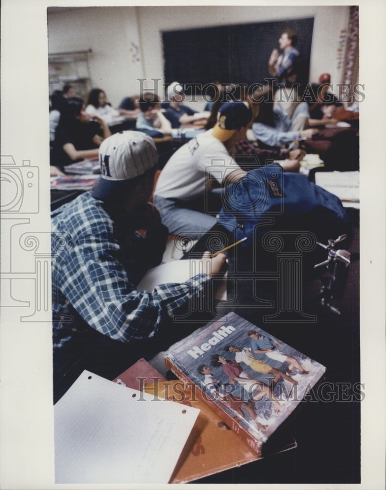 1994 Press Photo School Sex Education Course - Historic Images