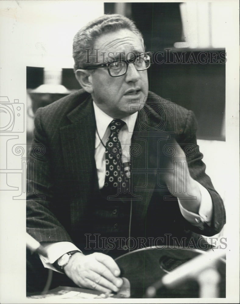 1978 Former Secretary State Henry Kissinger - Historic Images