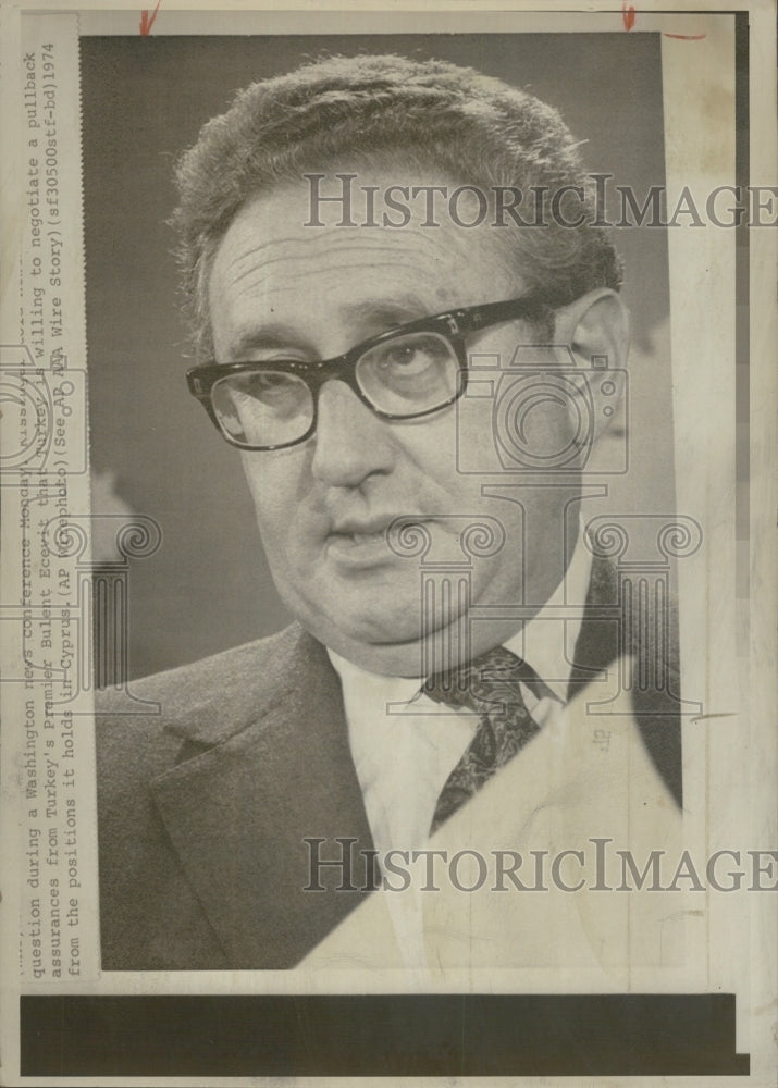 1974 Secretary State Henry Kissinger - Historic Images