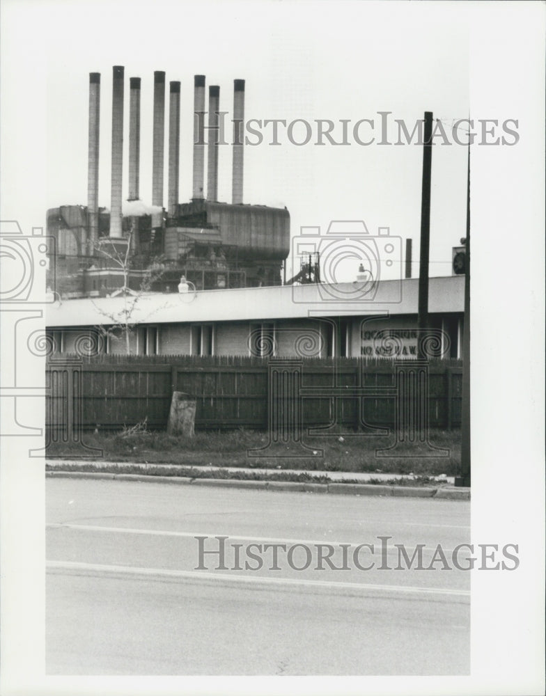 1987 Press Photo Ford Motor Factory - Historic Images