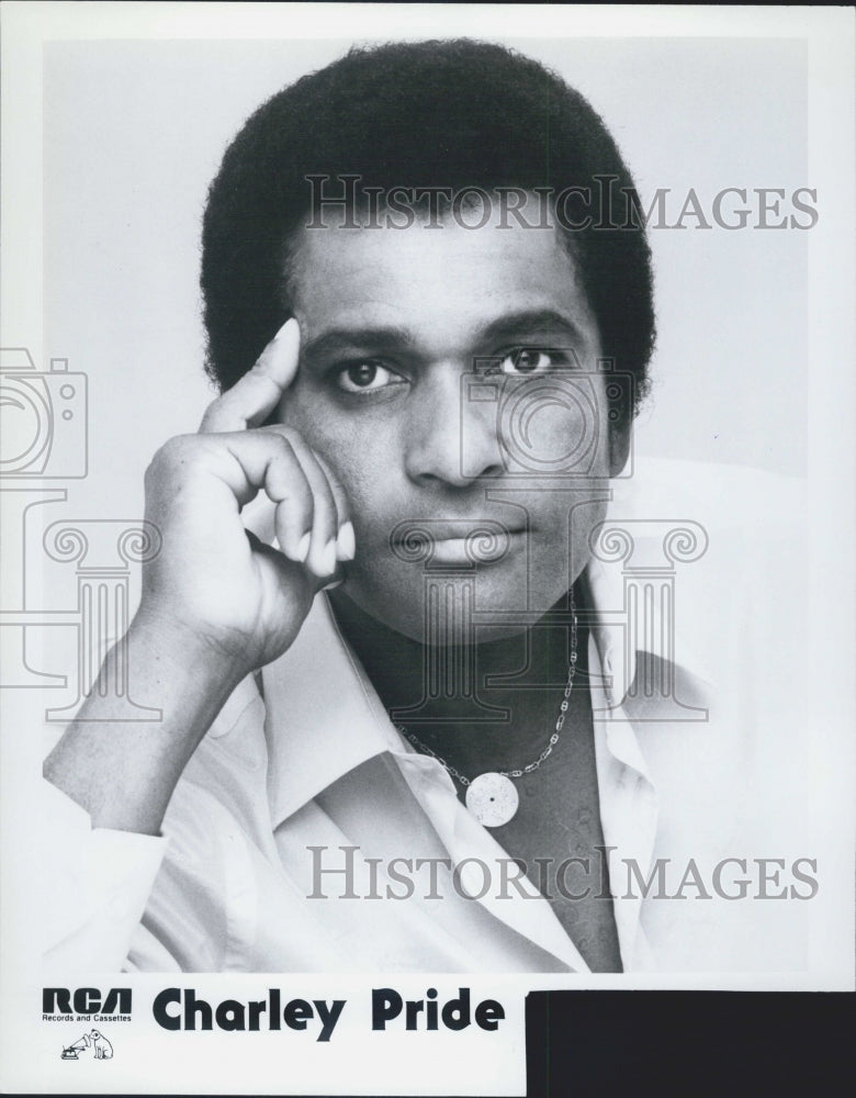 1984 Press Photo singer Charley Pride - Historic Images