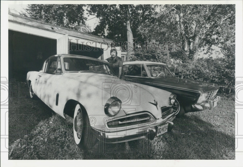 1979 Press Photo Charlie Still, Owner of 18 Cars - Historic Images