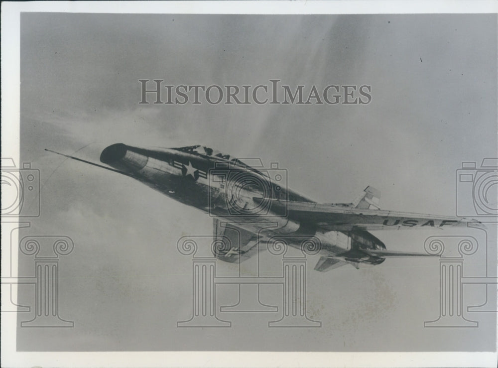 1968 F-100 Aircraft arsenal tactical fighter-Historic Images