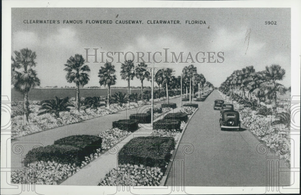 1983 Press Photo Clearwater, FL, Memorial Causeway - Historic Images