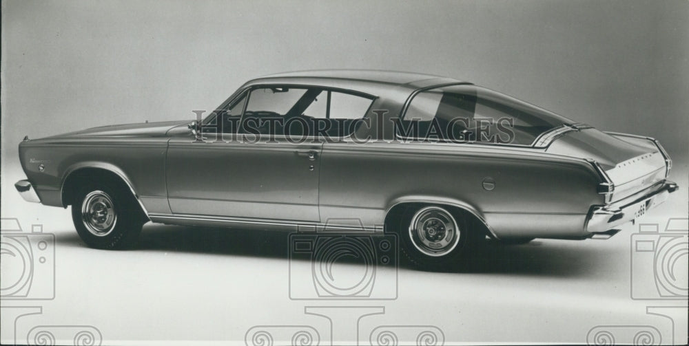 Press Photo Automobile Car Vehicle Barracuda - Historic Images