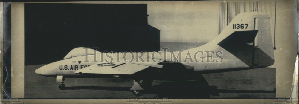 1972 Press Photo Northrop A-9A USAF Jet - Historic Images