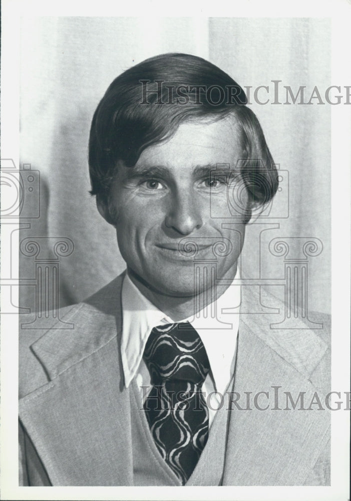 1979 Press Photo Bill O'Flaherty, Hockey Coach of Clarkson - Historic Images