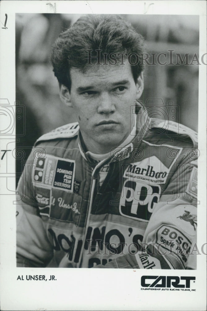 1988 Press Photo Al Unser Jr - Historic Images