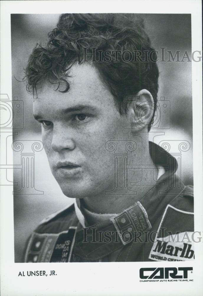 1988 Press Photo Al Unser Jr. Racecar Driver Championship Auto Racing Teams - Historic Images