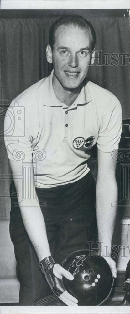 Press Photo Dave Soutar Pro Bowler - Historic Images