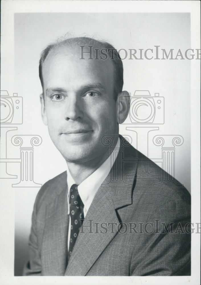 1973 Press Photo James Howard VP Commodity Marketing - Historic Images