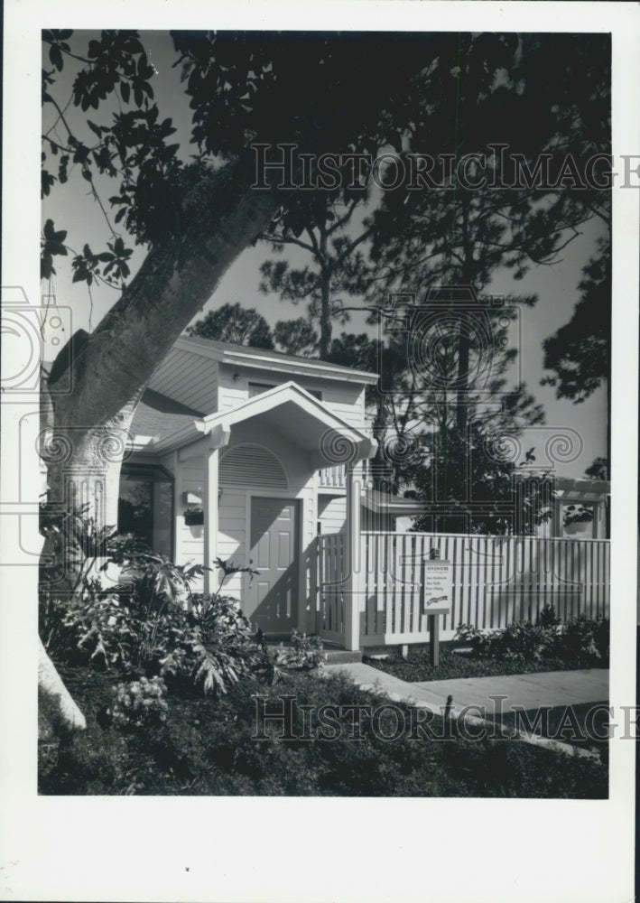 1986 Press Photo Evans group Adventure Model home award - Historic Images