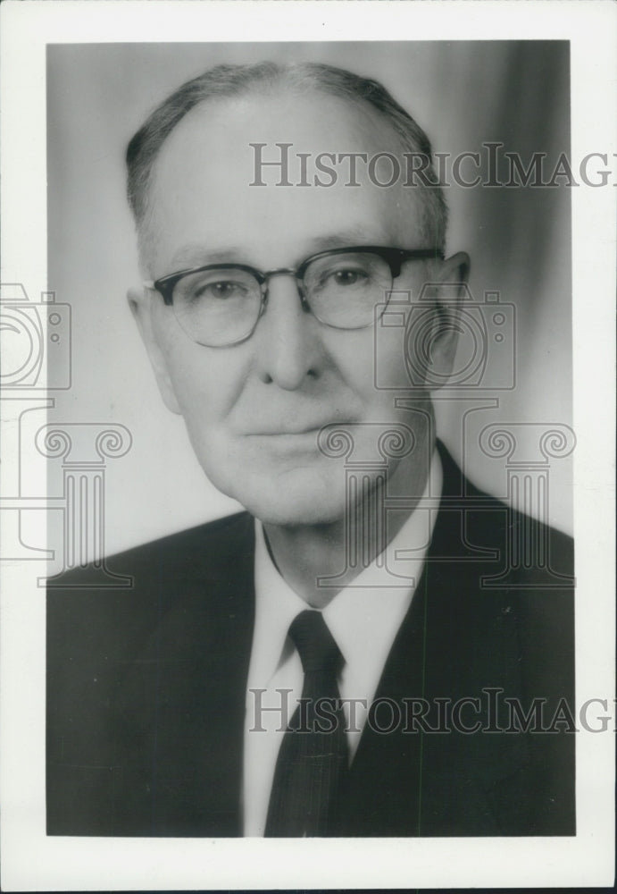 1960 Loyola University Medical Professor Benjamin Orndoff Portrait - Historic Images