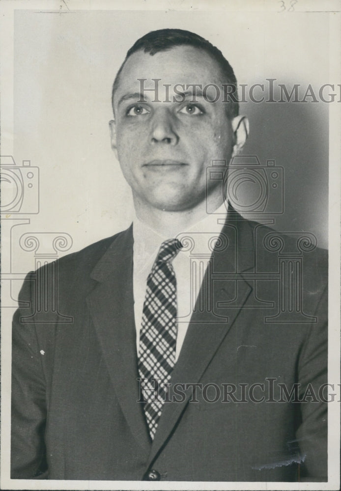 1958 Press Photo American Sports Department Businessman Bruce Davidson - Historic Images